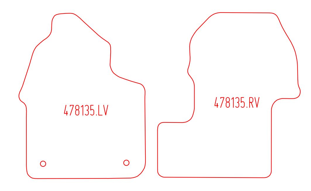 Automatten Mercedes Sprinter (2018-Heden)