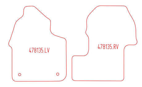 Automatten Mercedes Sprinter (2018-Heden)