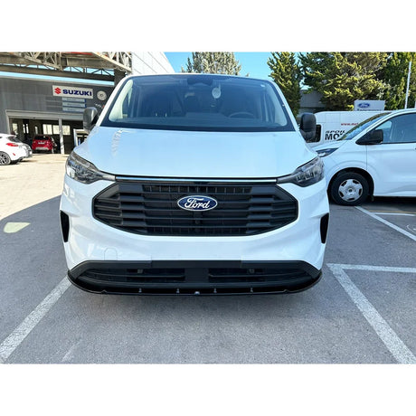 Voorspoiler passend voor Ford Transit Custom (V710) 2023- (ABS Glanzend zwart)