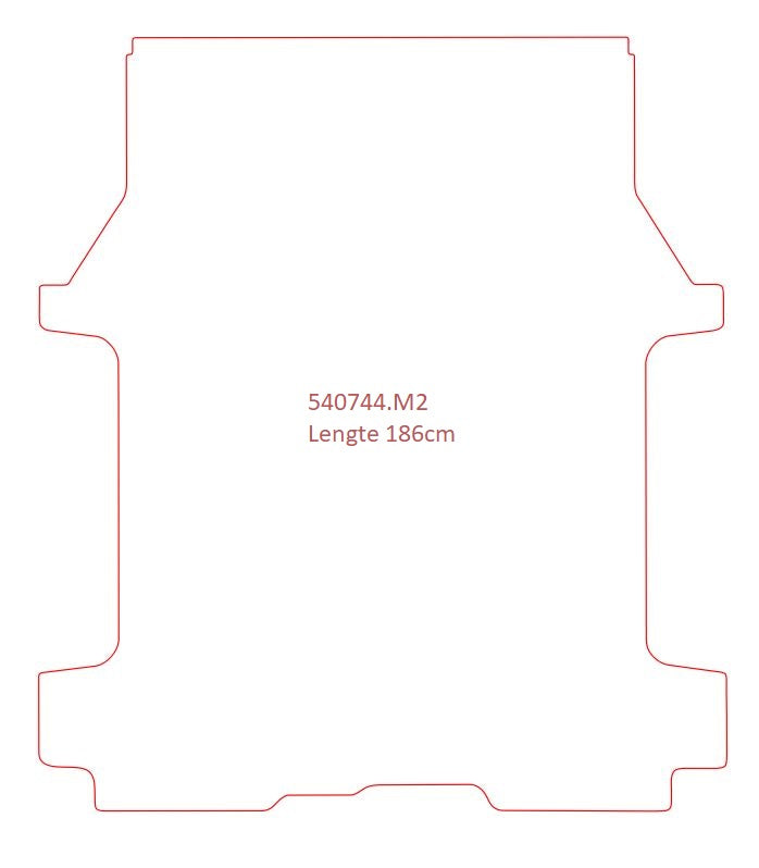 Korte wielbasis, 2 schuifdeuren (540744)