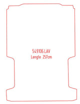 Opel Movano Lengte 1, 251cm - pasvorm
