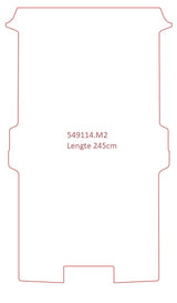 Opel Vivaro C Lengte 2, 2 schuifdeuren - pasvorm