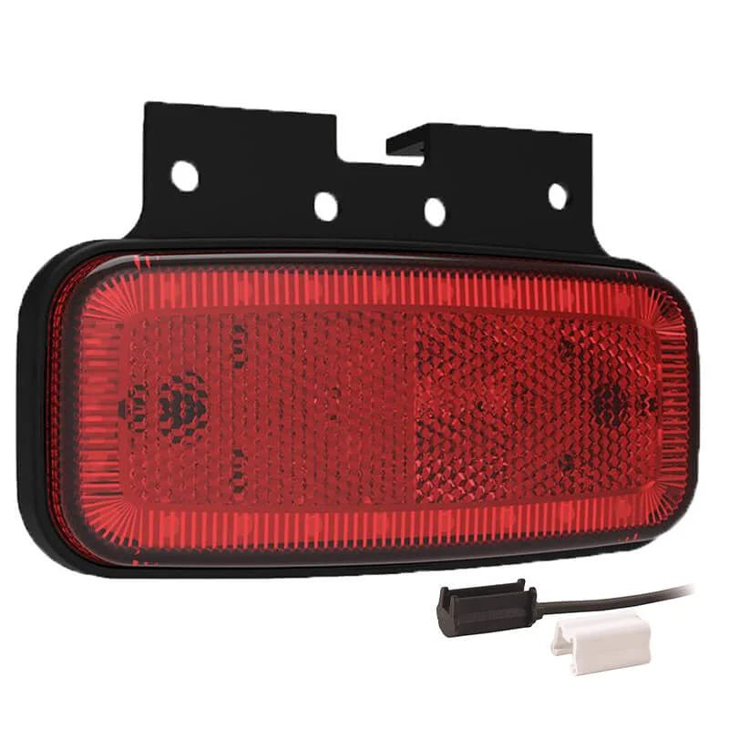 LED markeringslicht rood | 12-24v | 1,5mm². connector | MV-1270R