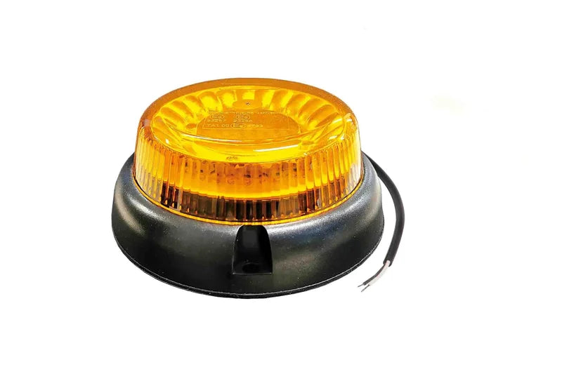 R65 LED zwaailamp, double flash, 3-bouts, 12/24V 1,5m kabel
 | S10ZL402