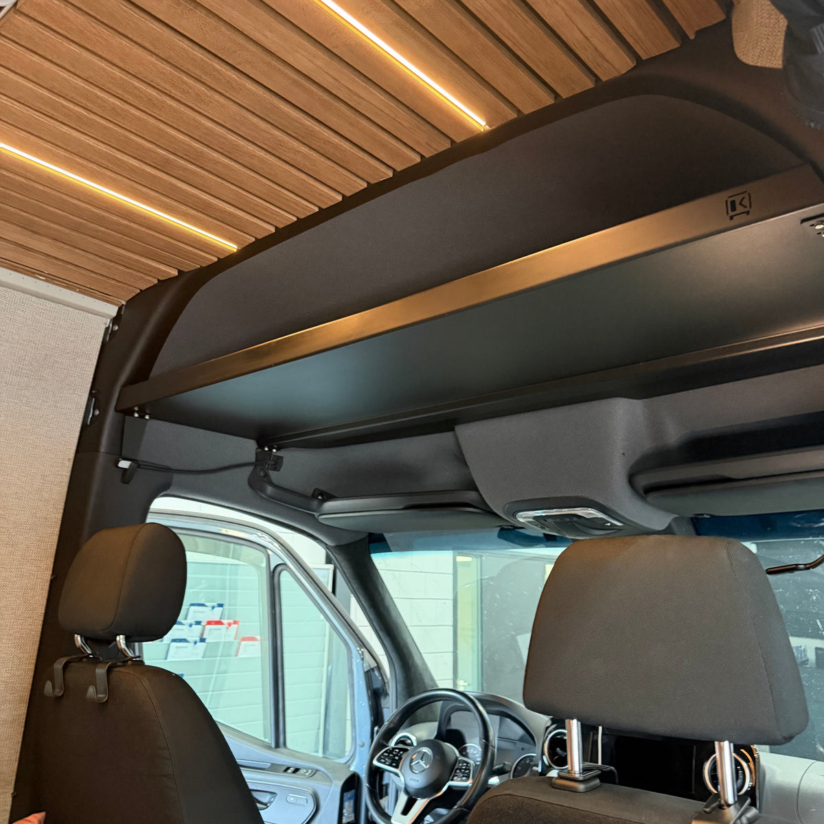 Verlaagde hemel Sprinter 907 aluminium