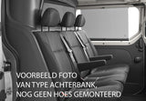 Renault Trafic dubbele cabine stoelhoezen. 2019+