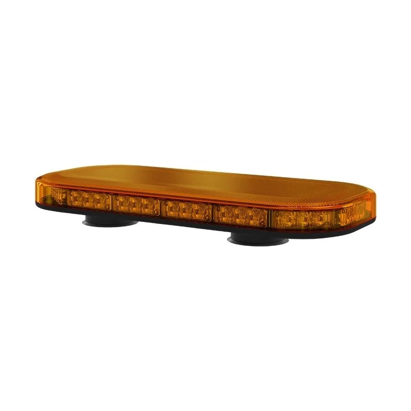 Compacte R65 Amber lens minibar 12/24V magneet montage | MLB380R65AAM-MM