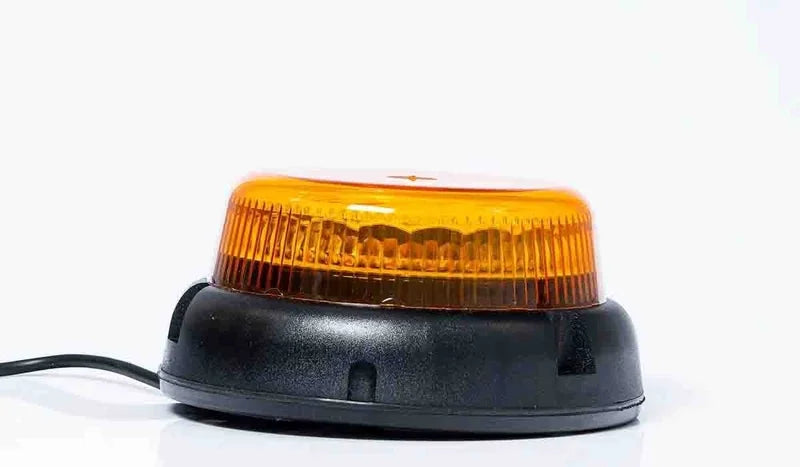 R65 LED zwaailamp, double flash, Magneet, 12/24V 7,8m kabel | S10ZL414