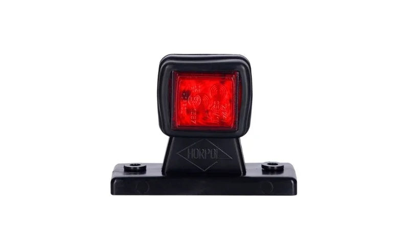 LED Breedtelamp rechts rood/wit 12/24v 50cm kabel | MB-4632RW