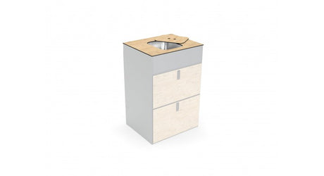 Werkblad Moon Kitchen Solid Model 60 met gootsteen