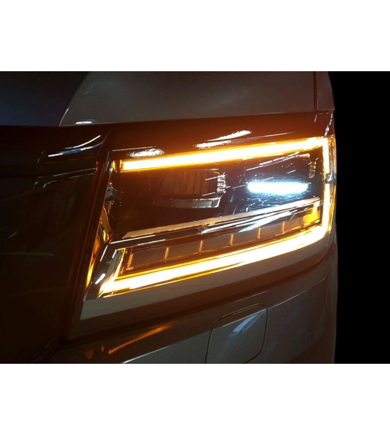 Dagrijverlichting - Matronics - DRL - Amber - 12V - Set - Volkswagen - Crafter - LED koplampen - 2020+