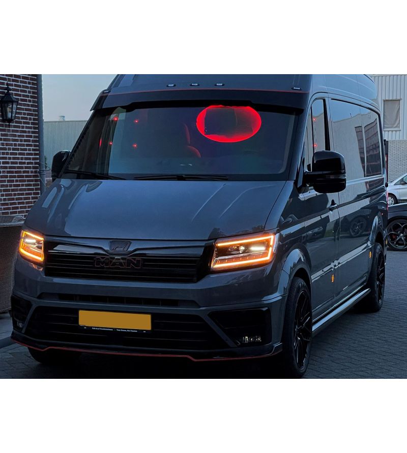 Dagrijverlichting - Matronics - DRL - Amber - 12V - Set - Volkswagen - Crafter - LED koplampen - 2020+