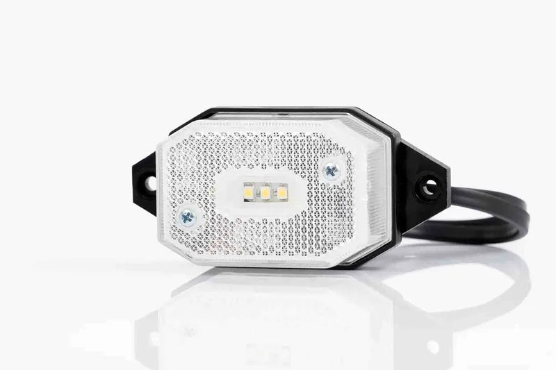 LED markeringslicht wit | 12-24v | 50cm. kabel | MV-2720W