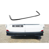 Achterbumperskirt passend voor Ford Transit Custom (V710) 2023- / Volkswagen Transporter T7 2024- (Zonder spatlappen) (ABS Glanzend zwart)
