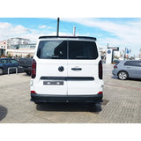Achterbumperskirt passend voor Ford Transit Custom (V710) 2023- / Volkswagen Transporter T7 2024- (Zonder spatlappen) (ABS Glanzend zwart)