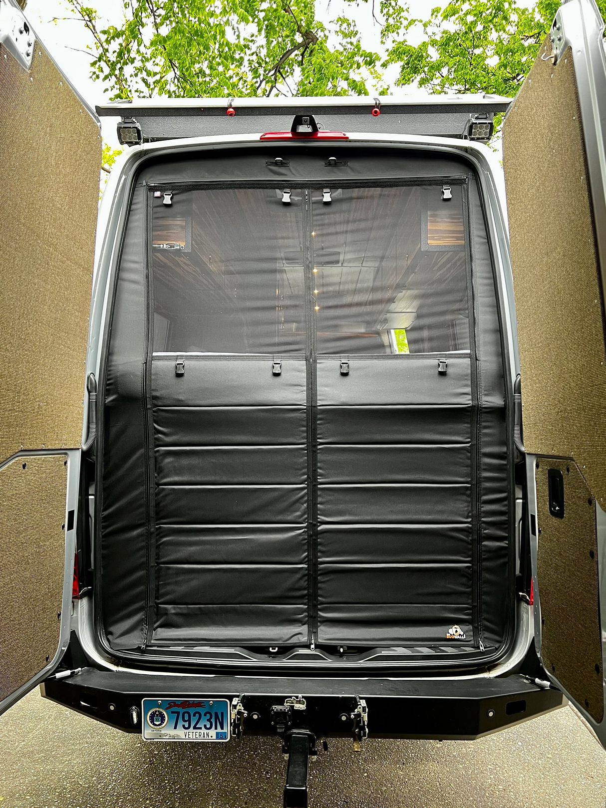 Mercedes Sprinter achterdeur muggen hor