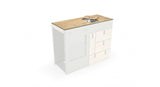 Werkblad Moon Kitchen Solid Model 2 gootsteen links