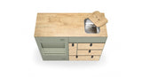 Werkblad Moon Kitchen Solid Model 2 gootsteen rechts detail
