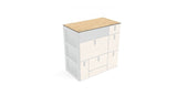Werkblad Moon Kitchen Solid Model 30 zonder gootsteen detail