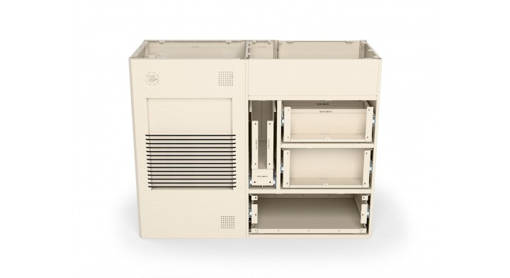 Moon Kitchen Solid Model 2 Shell RAL 9001 detail