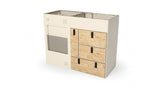 Moon Kitchen Solid Model 2 RAL 9001 detail
