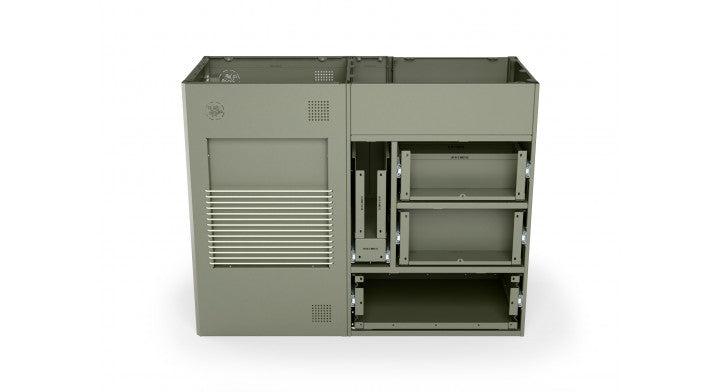 Moon Kitchen Solid Model 2 Shell RAL 7033 detail