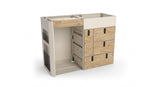 Moon Kitchen Solid Model 3 RAL 9001 met lade