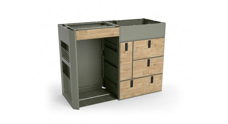 Moon Kitchen Solid Model 3 RAL 7033 met lade