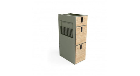 Moon Kitchen Solid Model 63 RAL 7033
