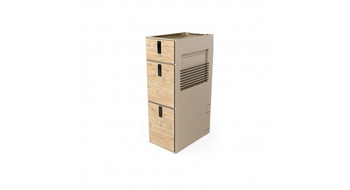 Moon Kitchen Solid Model 63 RAL 1019 detail