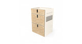 Moon Kitchen Solid Model 60 RAL 9001 detail
