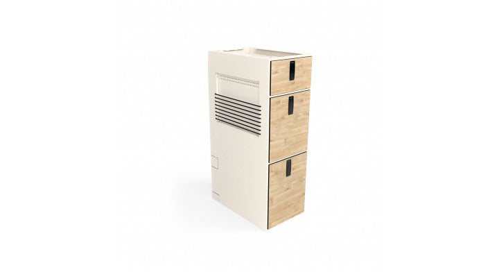 Moon Kitchen Solid Model 63 RAL 9001
