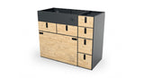 Moon Kitchen Solid Model 8 RAL 7021 detail